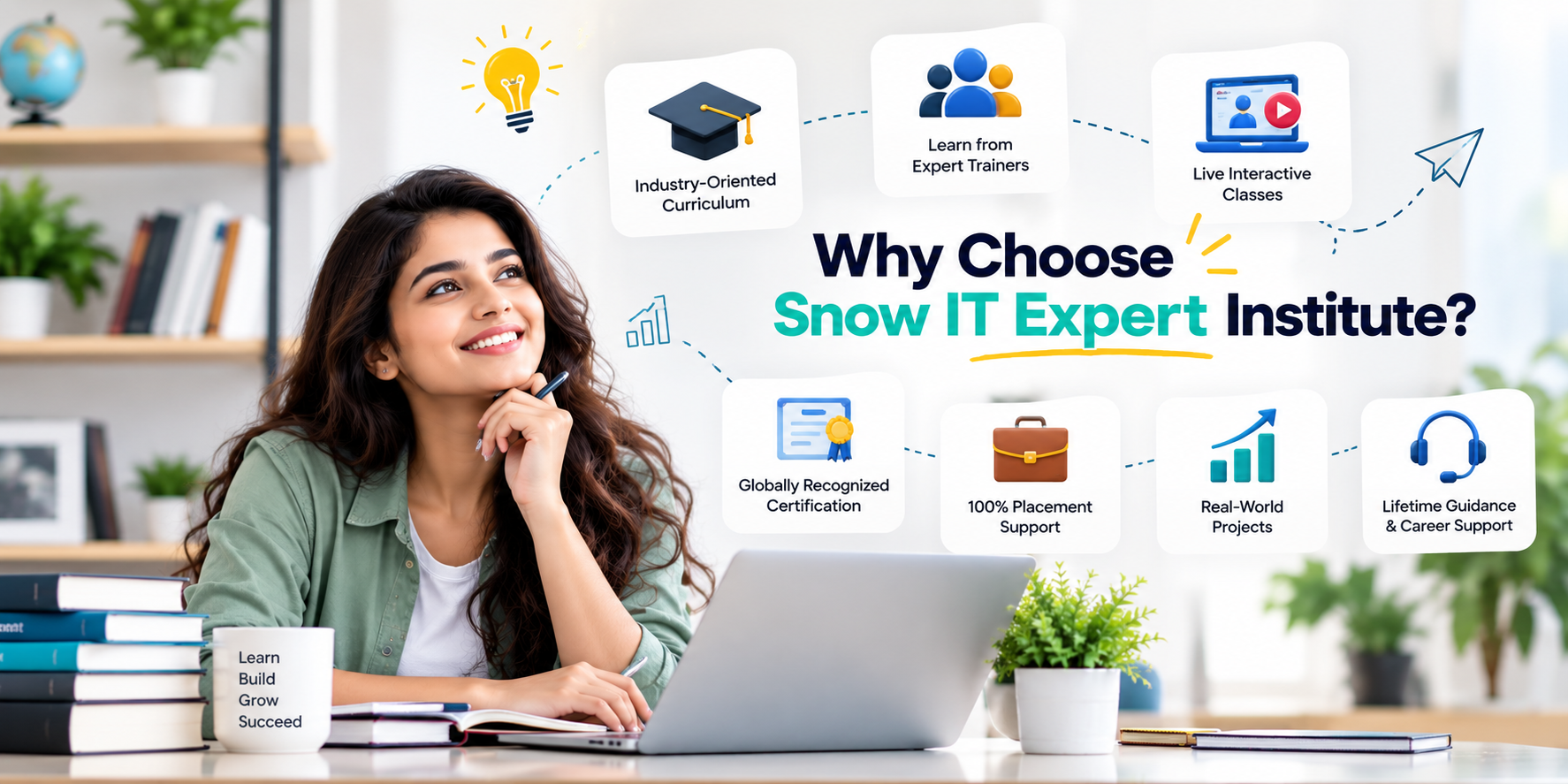 Why Choose Snow IT Expert Institute — curriculum, trainers, placement support and career guidance
